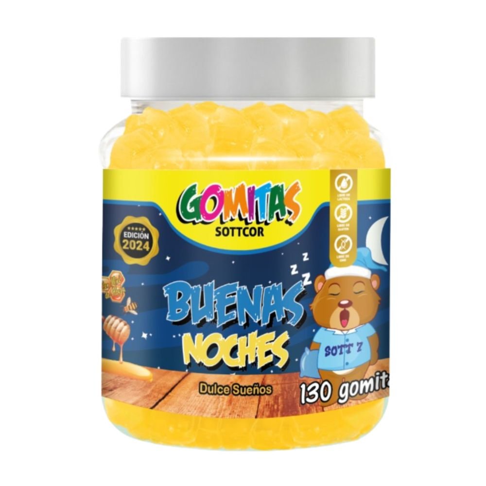 12 GOMITAS NIÑOS BUENAS NOCHES 130 GOMITAS - Imagen 1